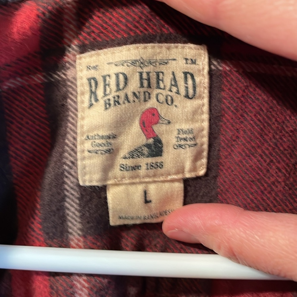 Red Head Flannel - Picture 2 of 5